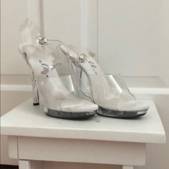ellie clear heels